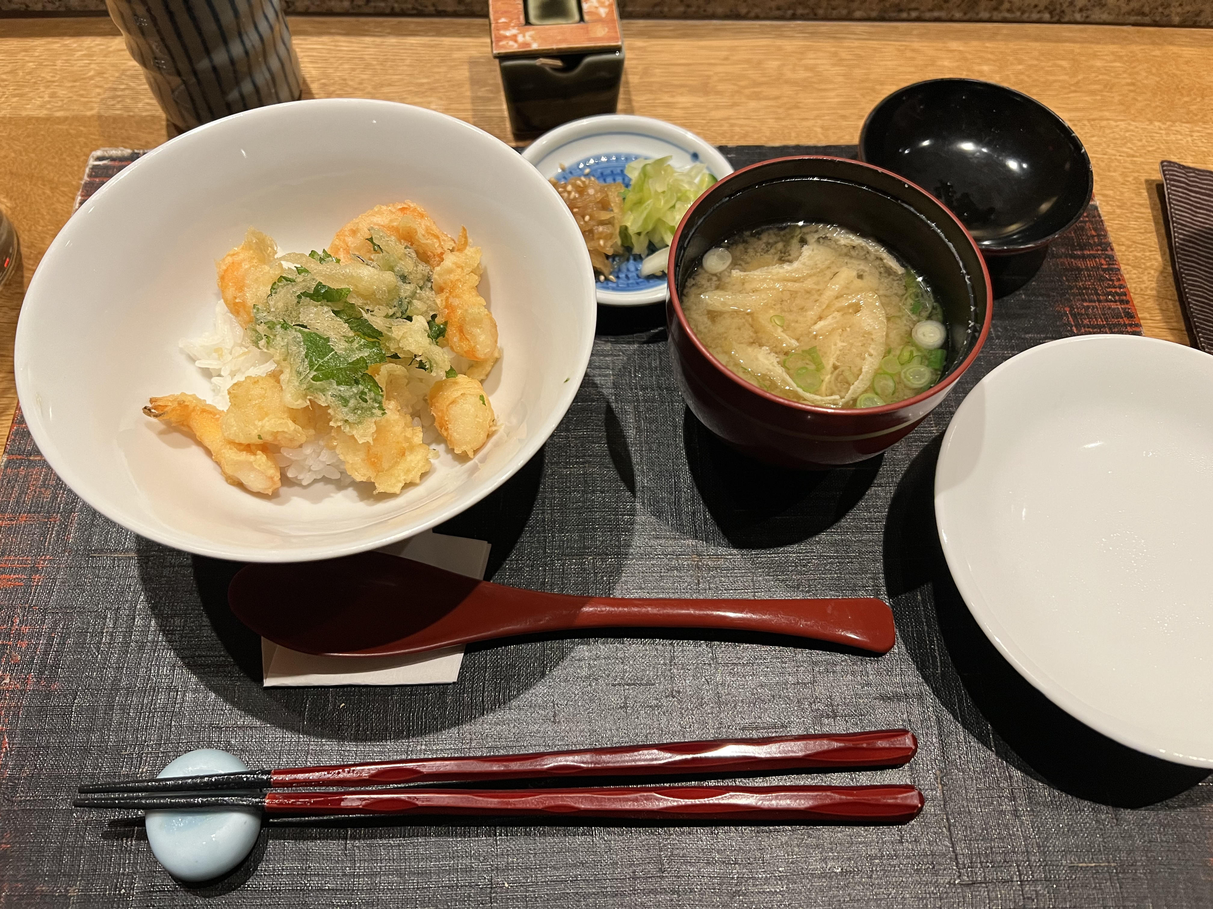 tempura matsui - tendon